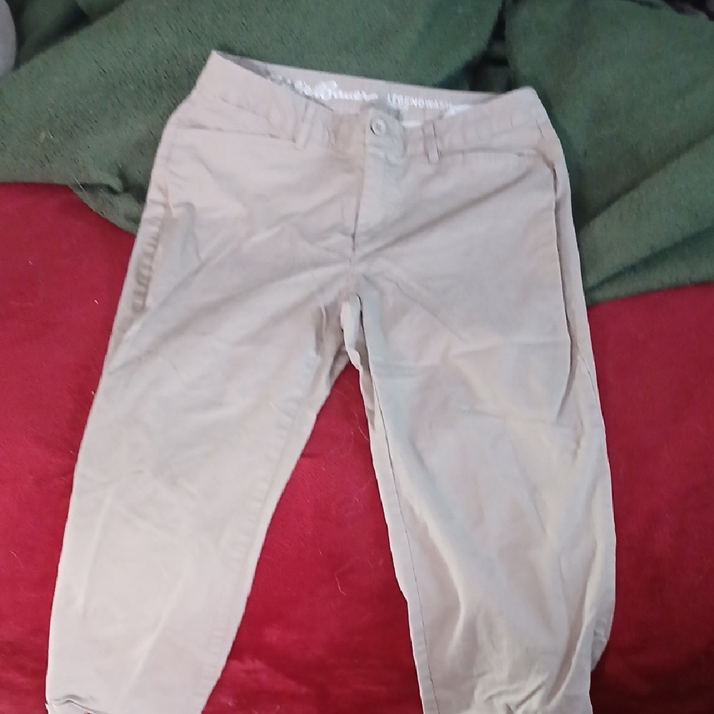Eddie Bauer Tan Capris